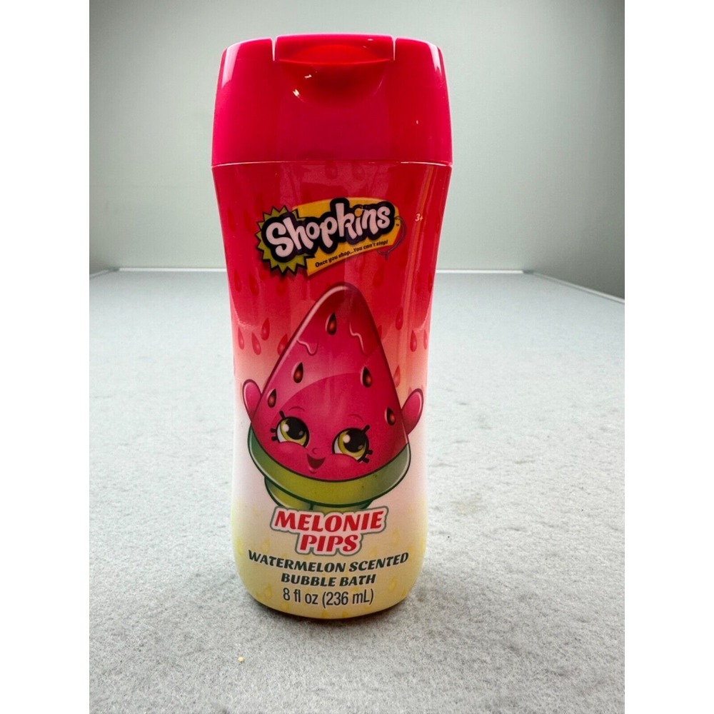 Shopkins‎ Melonie Pips Watermelon Scented Bubble Bath 8oz